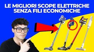 SCOPA ELETTRICA SENZA FILI ECONOMICA - LE MIGLIORI DI APRILE 2023 (aspirapolvere economici)