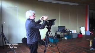 Ein Video-Workshop mit Werner Budzinski - 13.04.2013 - Videoclub Wangen