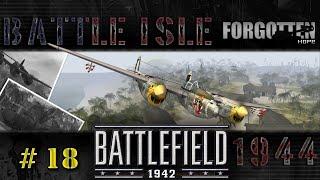 Battlefield 1942 multiplayer game #18. Battle Isle-1944. (Forgotten Hope mod) BANZAI CHARGE