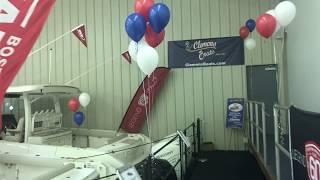 3 Heated Showrooms at Clemons Boats in Sandusky Ohio