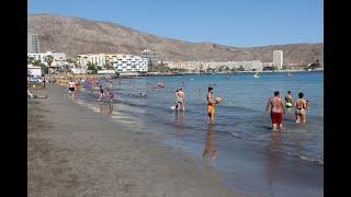 TENERIFE LOS CRISTIANOS BEACH LIFE SUMMER 2021. #BeachVolleyball #TenerifeHoliday2021