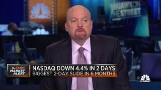 Jim Cramer on Amazon possibly acquiring rights to stream NFL games