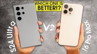 iPhone 16 Pro Max vs S24 Ultra BRUTALLY HONEST