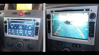 Opel Zafira installation of Android radio and reverse camera