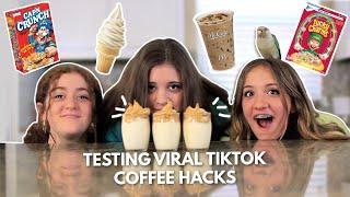 We Tested VIRAL TIKTOK Coffee Hacks To See If They Work