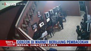 Cekcok di Warnet Berujung Pembacokan, Pelaku Masih Diburu Polisi - iNews Malam 16/02