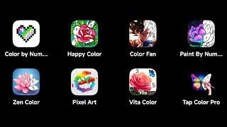 Color by Numbers Android: Color by Number,Happy Color,Color Fan,Paint by Number,Zen Color,Pixel Art