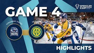 Highlights | Straubing Tigers vs. HC Davos | Spengler Cup Davos 2024