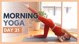 DAY 21: CURIOSITY - 10 min Morning Yoga Stretch – Flexible Body Yoga Challenge