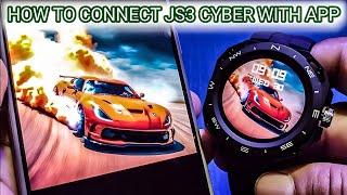 How to Connect JS3 Cyber Smart Watch With Wearfit App JS3 Cyber Watch Connect With Wearfit Pro App