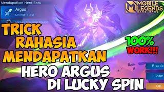 TUTORIAL CARA MENDAPATKAN HERO ARGUS DI LUCKY SPIN 2021 - MOBILE LEGENDS