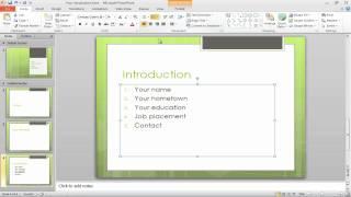 How to add bullets and list numbering in PowerPoint