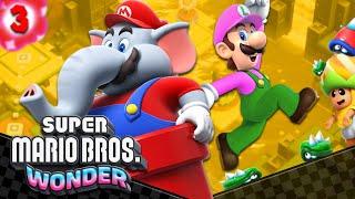 MARIO VS CHEESELAND!! - Super Mario Bros. Wonder Multiplayer World 3