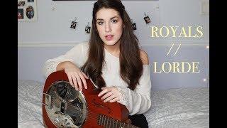 Royals by Lorde // Cover by Sarah Carmosino