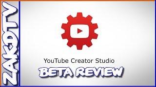 You Tube Studio Beta , New Dashboard for Creators. New Creator Studio Beta