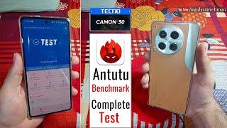 Tecno Camon 30 Antutu Benchmark Test | Tecno Camon 30 Speed Test