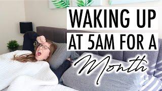 I Woke Up at 5am Every Day for a Month | Here's What Happened