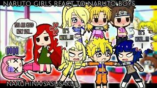 NARUTO GIRLS + KUSHINA REACT TO NARUTO AND THE FUTURE|||CANON SHIP||[GC]