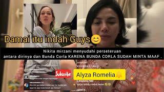 BUNDA CORLA SUDAH MINTA MAAF DI LIVE IGNYA TENTANG ANAK NIKITA MIRZANI DAN AKHIRNYA MEREKA DAMAI!