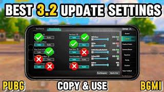 PUBG MOBILE NEW UPDATE 3.2 BEST SETTINGS & SENSITIVITY  | THAT CHANGED YOUR GAMEPLAY