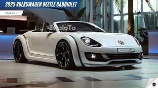 2025 VW Beetle Cabriolet Unveiled - The legendary original Cabriolet!