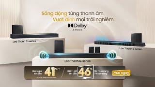 Loa Thanh Q - series 2023:  Âm thanh đỉnh cao - Thiết kế hoàn hảo | Samsung