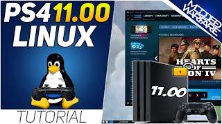 Running Linux on 11.00 PS4 to play PC games, emulators and more!