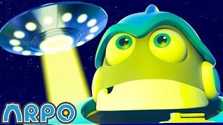  Return of the Aliens!  | ARPO the Robot | Funny Robot Cartoons for Kids!