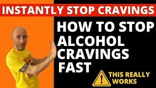 How to stop alcohol cravings in their tracks - a tactic that really works