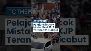 Viral Video Pelajar Bacok Siswa Lain Pakai Penggaris Besi di Kalideres, KJP Pelaku Terancam Dicabut