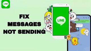 How To Fix And Solve Messages Not Sending On Line App | Final Solution