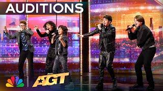 Simon Cowell Has Boy Band Menudo Sing TWICE! | Auditions | AGT 2024