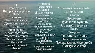 PALINA   Позови меня с собой   karaoke