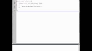 Compiling and Running a Java Program in NotePad++