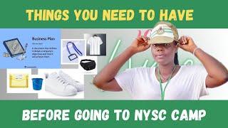 Things You Need to Have Before Going to Nysc Orientation Camp - Kubwa Bwari Abuja