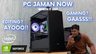 Rakit PC 10 Juta Tahun 2021 Pas Harga Komponen Lagi Naik | PC Kece Abis Bisa Gaming dan Ngedit