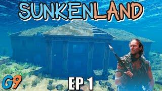 SunkenLand - EP1 (New Waterworld Survival Game)