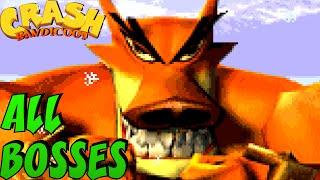 Crash Bandicoot GBA Trilogy - All Bosses (No Damage)