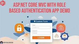 01 - App Demo - ASP.NET Core MVC with Role-Based Authentication and Authorization