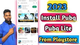 How To Install Pubg/Pubg lite From Playstore 2023 Hindi | Pubg Playstore Se kaise Install Kare 2023