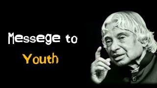 International Youth Day Special || Dr. Apj abdul kalam sir Messege to Youth ||