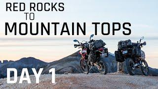 Epic Motorcycle Adventure Through Utah and Colorado | Red Rocks to Mountain Tops Day 1