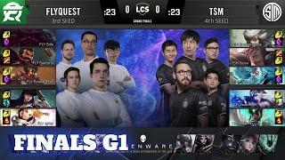 FlyQuest vs TSM - Game 1 | Grand Final Playoffs S10 LCS Summer 2020 | FLY vs TSM G1