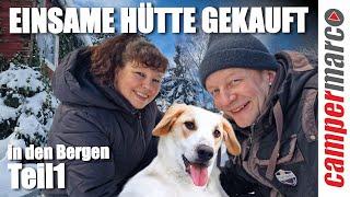 We bought a cabin in the mountains in the Harz! | Winter landscape | Snow