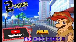 2 YEARS OF IMKNIVEY | Minecraft The Hive | Super Mario and Pokémon !!