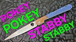 Deadly Needle Knife! Daggerr Knives Corso Review