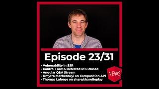 Episode 23/31: SSR Vulnerability, Q&A Session, RFC ended