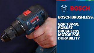 Bosch Brushless GSR 18V-50 Professional Drill/Driver