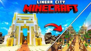 ANCIENT LINE - Linear Ancient City [Minecraft Timelapse - 300h]