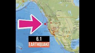 6.1 Earthquake off coast of Oregon -Blanco fracture zone. Wednesday 10/30/2024